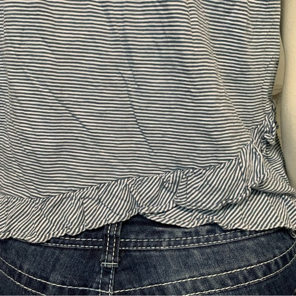 LOFT Vintage Soft Striped Top - Picture 3 of 5